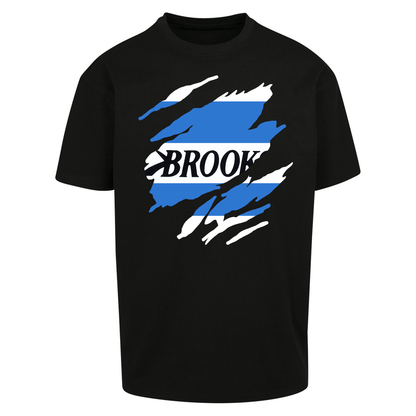Retro QPR 1992 Torn Effect Oversized T Shirts