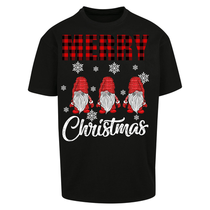Merry Knomes Christmas Oversized T Shirt