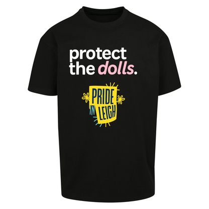Protect The Dolls Slogan Oversized T Shirts