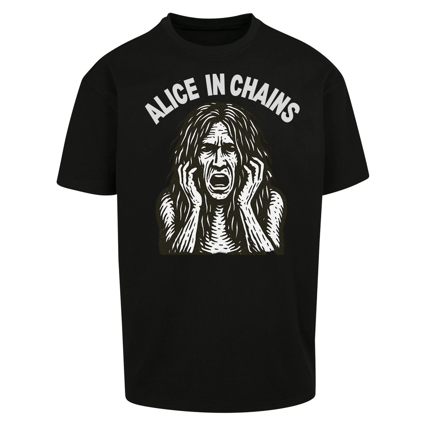 Alice in Chains Band Oversized T Shirts