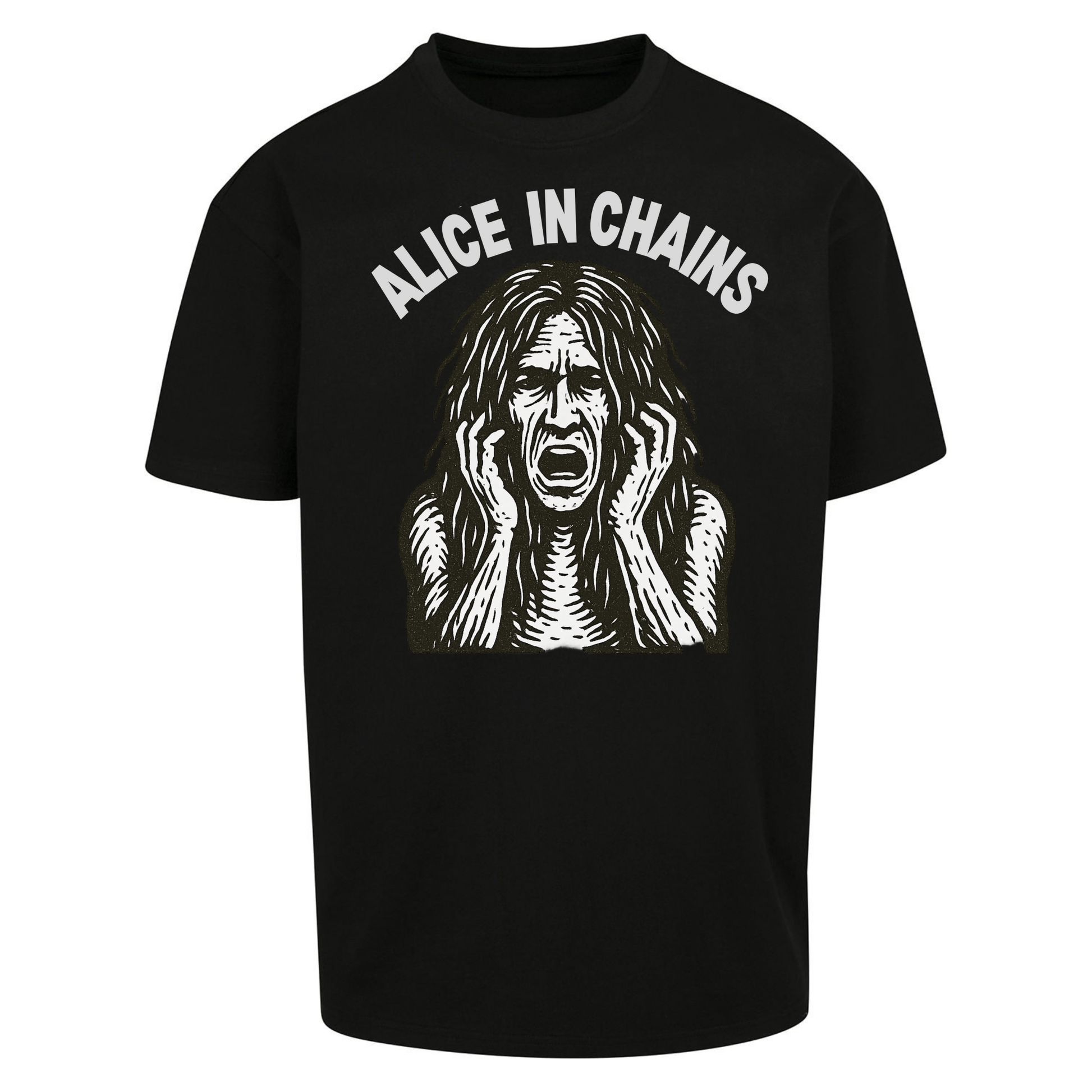 Alice in Chains Band Oversized T Shirts