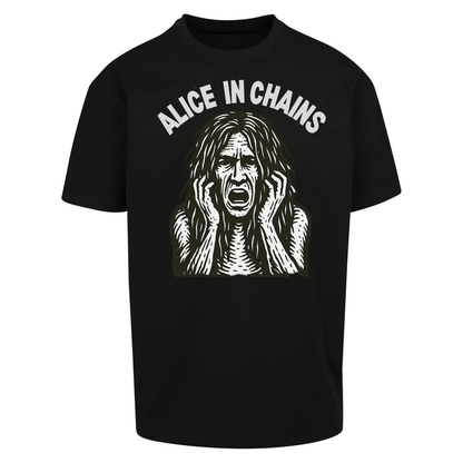 Alice in Chains Band Oversized T Shirts