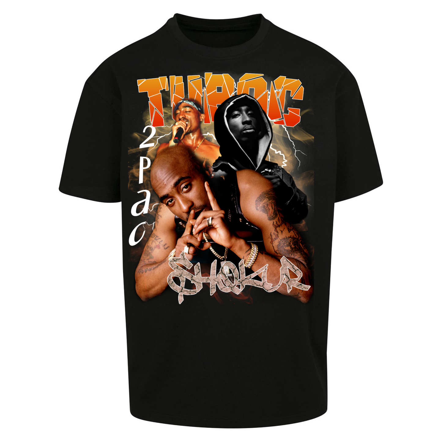 Tupac All Eyez On Me Oversized T Shirts
