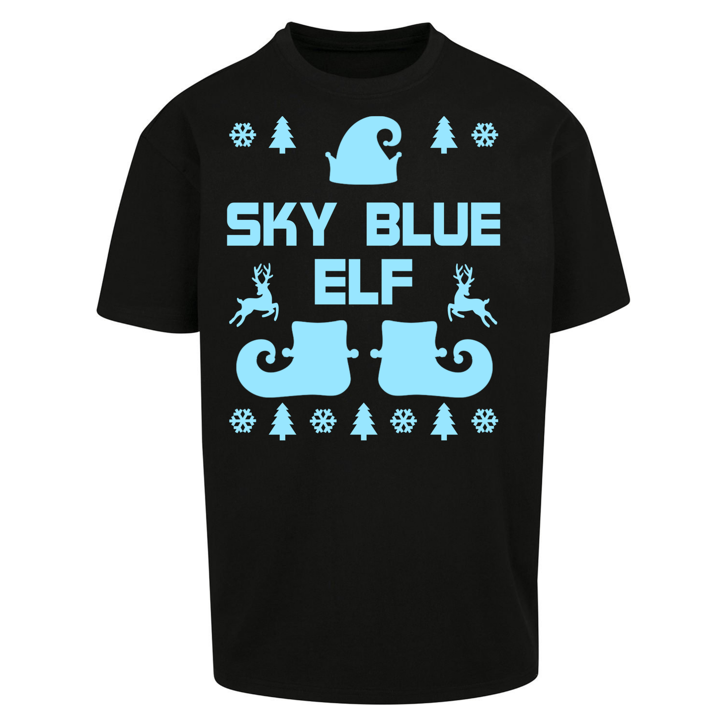 Coventry City FC Christmas Oversized T Shirt
