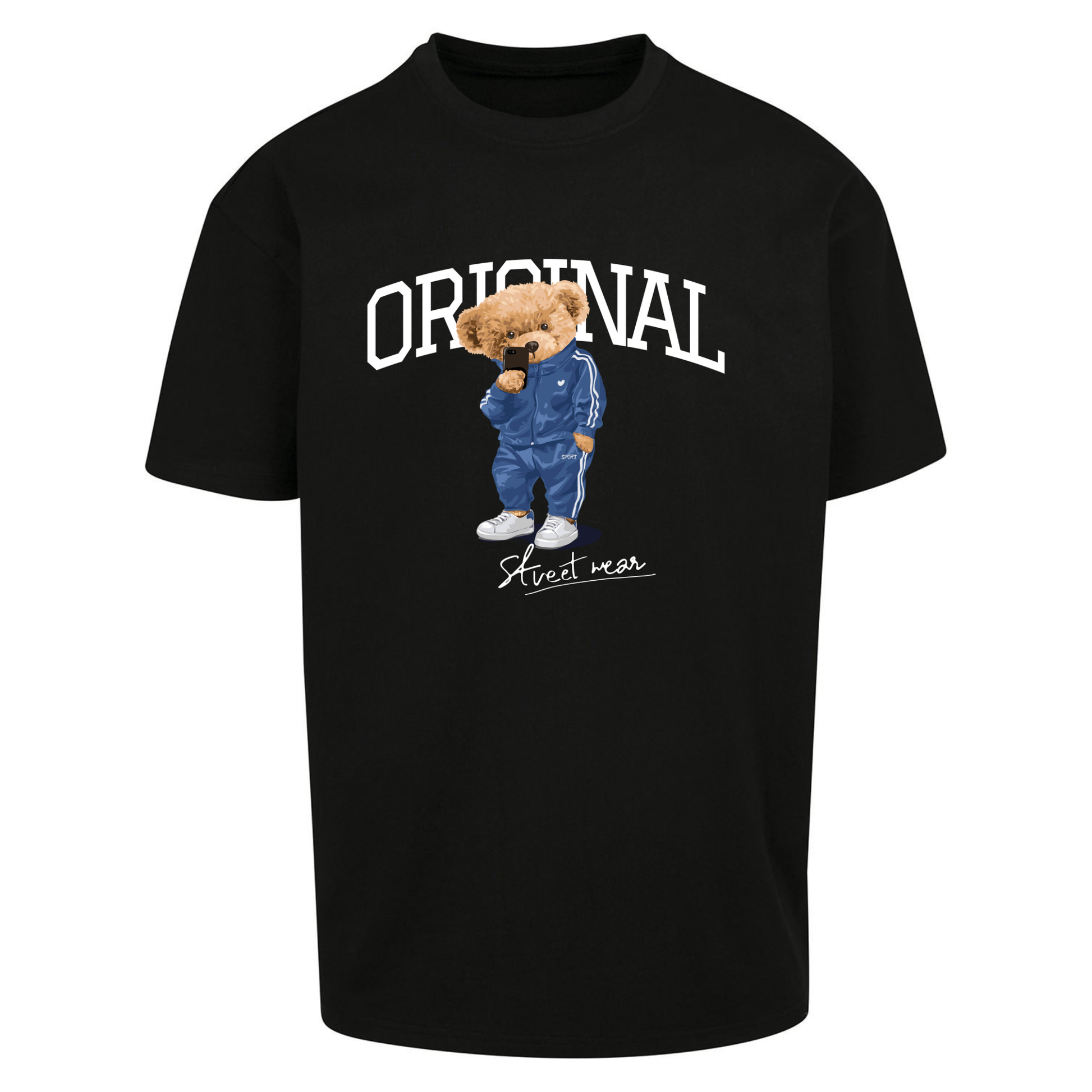 Teddy Bear Original Streetwear Oversized T Shirts
