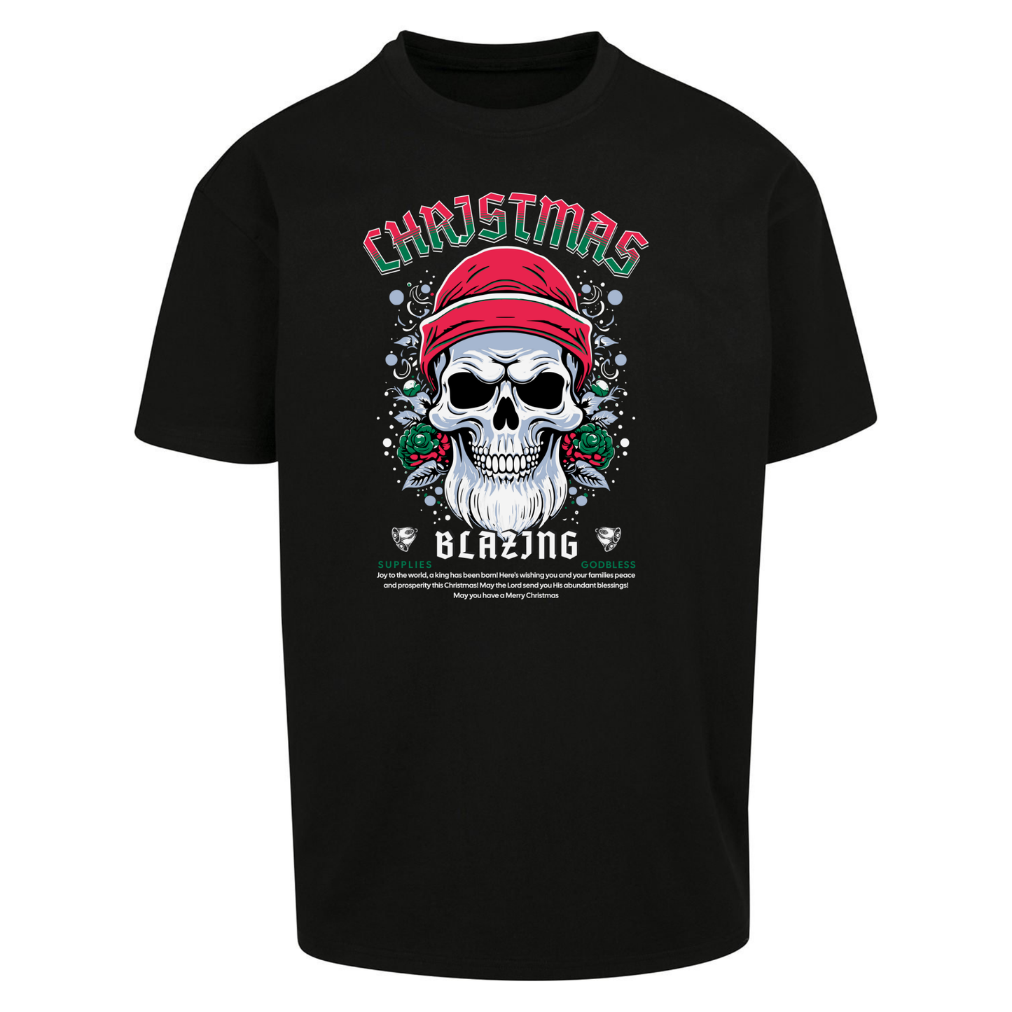 Christmas Blazing Oversized T Shirts