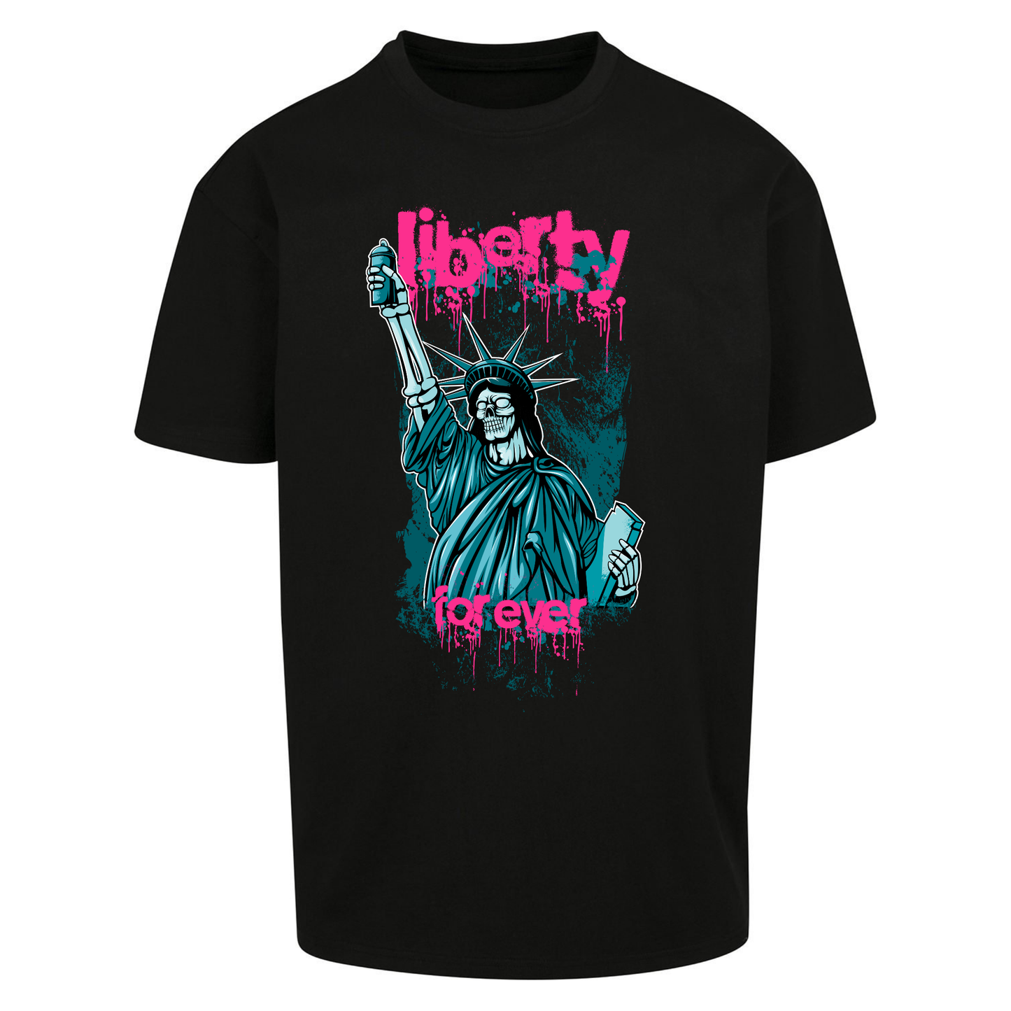 Liberty For Ever Oversized T Shirts