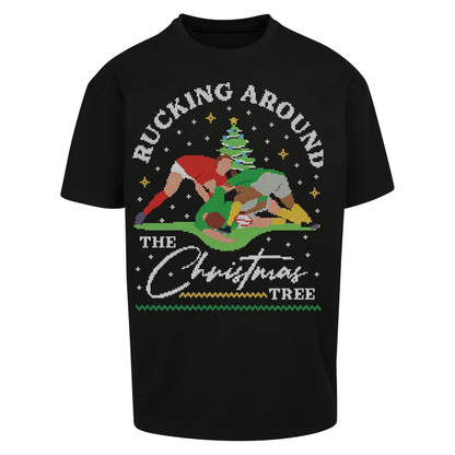 Rugby Christmas Oversized T Shirts