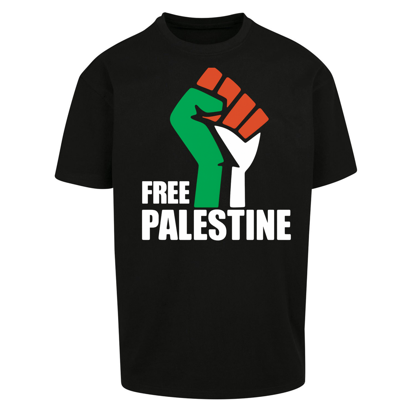 Free Palestine Oversized T Shirts