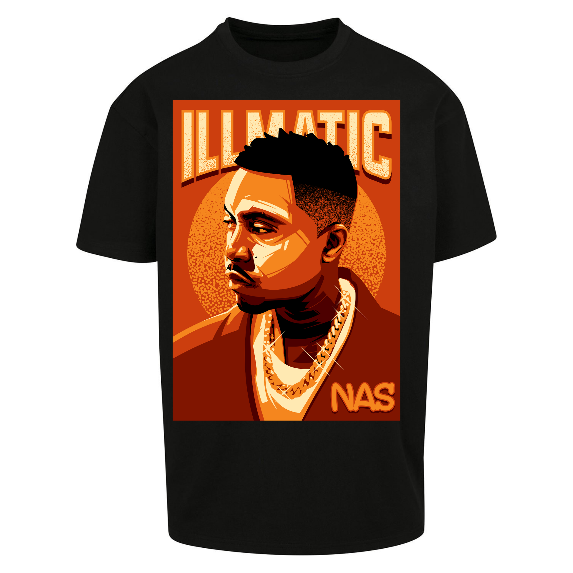 Nas Illmatic Oversized T Shirts