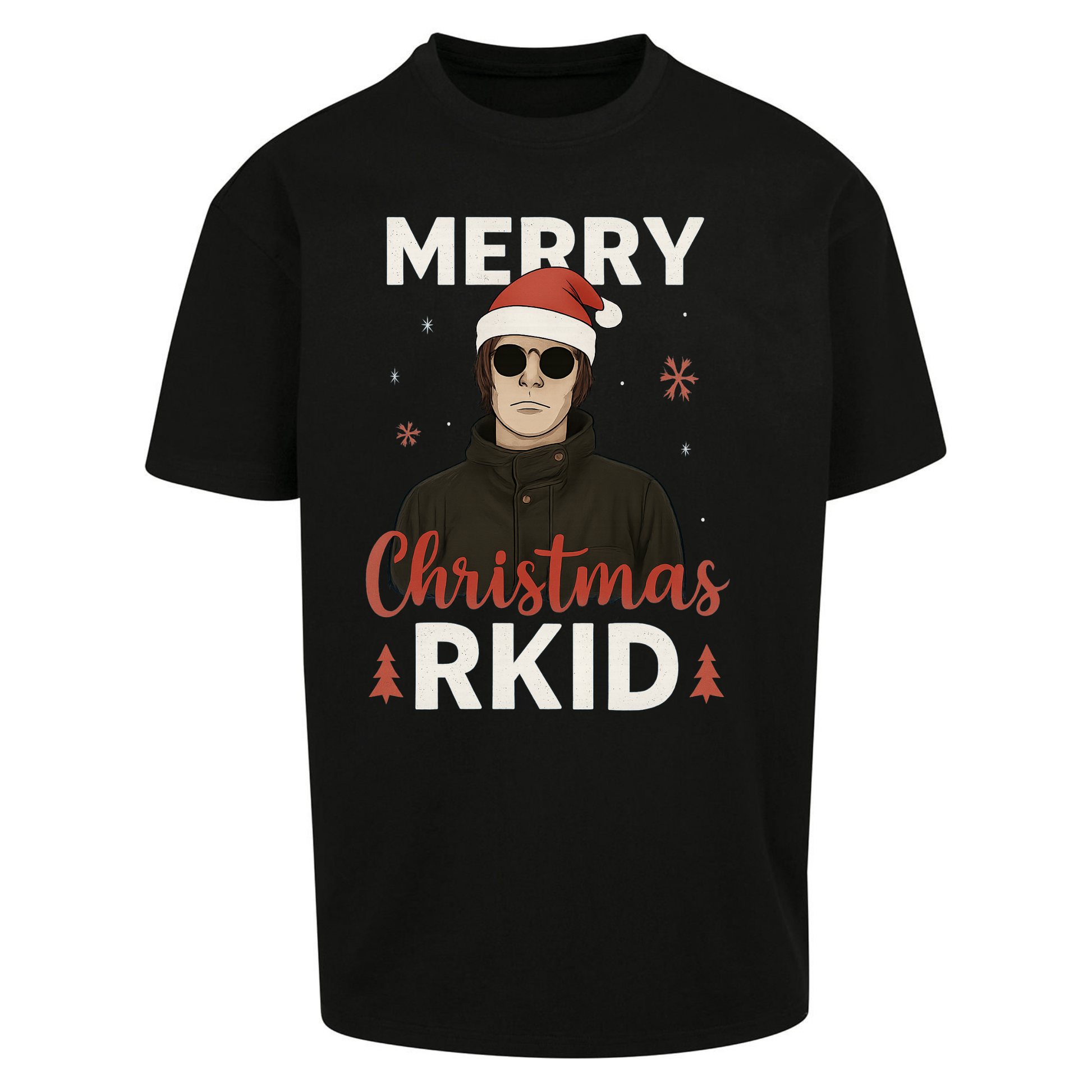 Merry Christmas RKID Oversized T Shirts