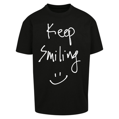 Keep Smiling Oversized T Shirts