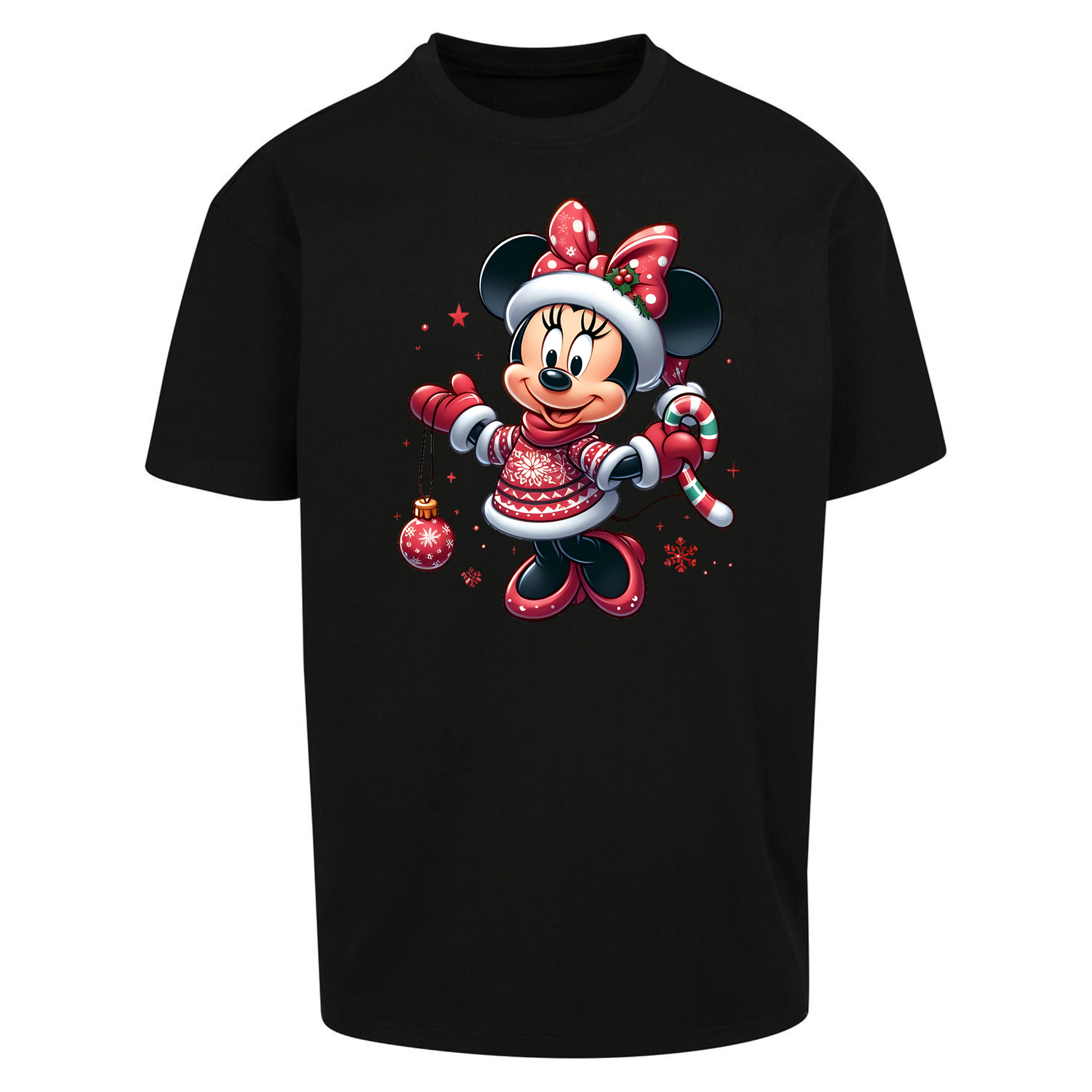Mini Mouse Christmas Oversized T Shirts
