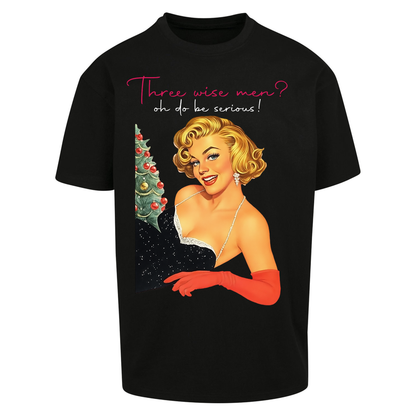 Three Wise Men Christmas Oversized T Shirt