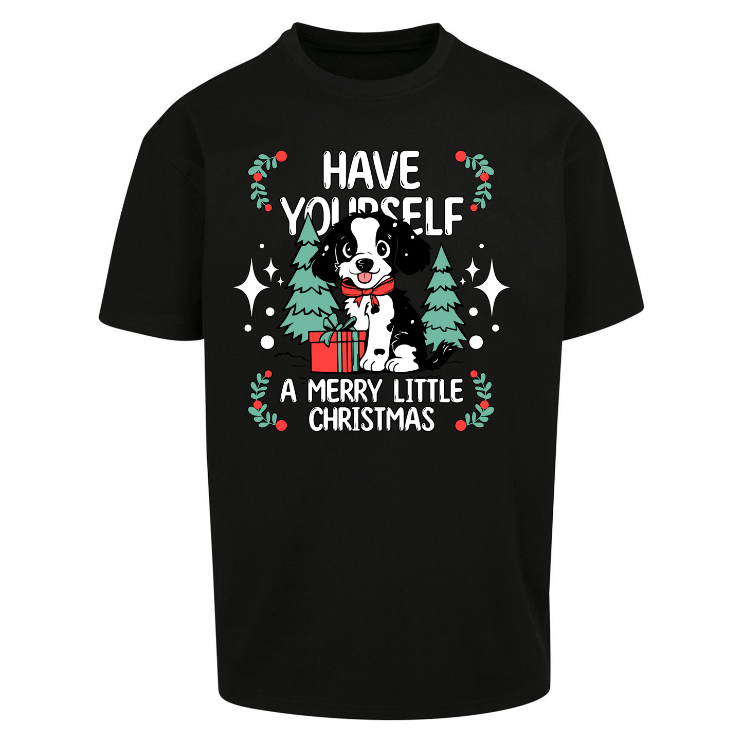 Have Yourself a Merry Little Christmas Oversized T Shirts