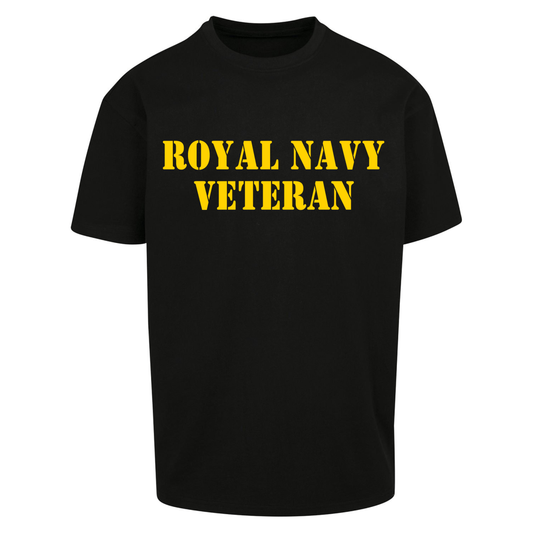 Royal Navy Veteran Oversized T Shirts