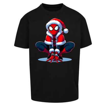 Spiderman Santa Oversized T Shirts