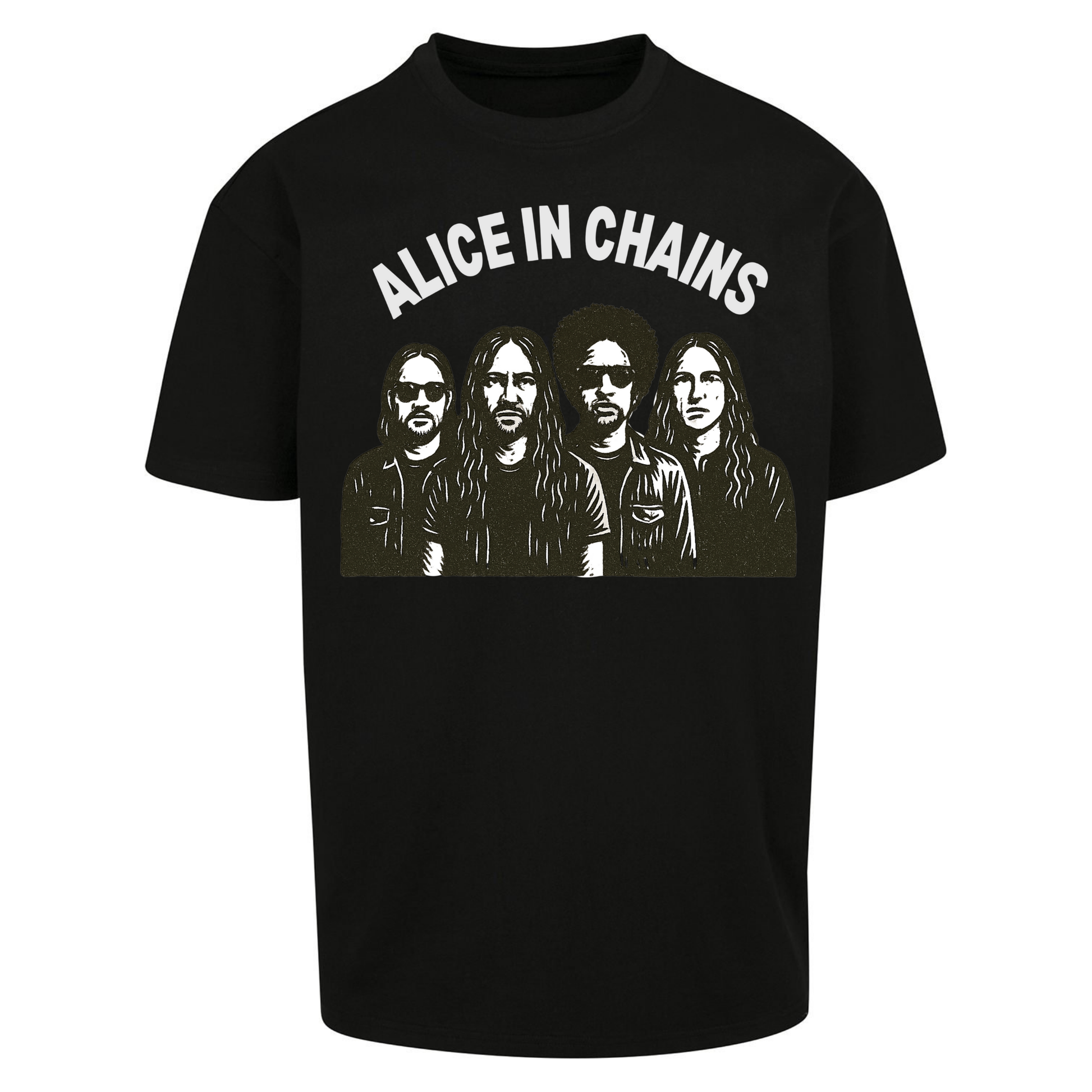 Alice in Chains Oversized T Shirts
