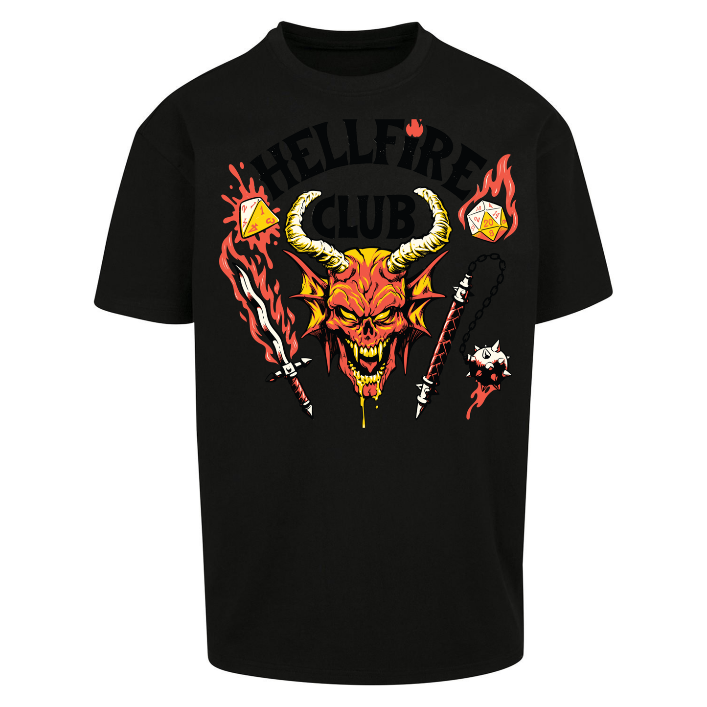 Hellfire Club Oversized T Shirts