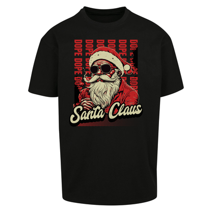 Dope Santa Claus Oversized T Shirts