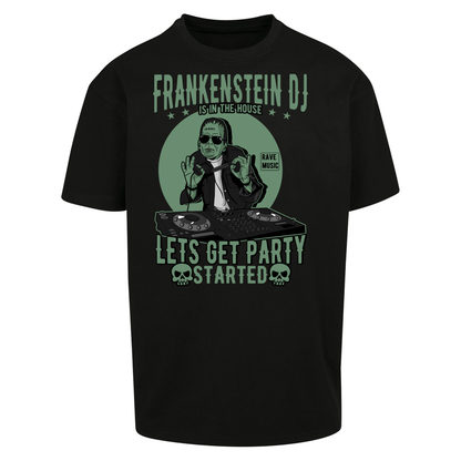 Frankenstein DJ Oversized T Shirts