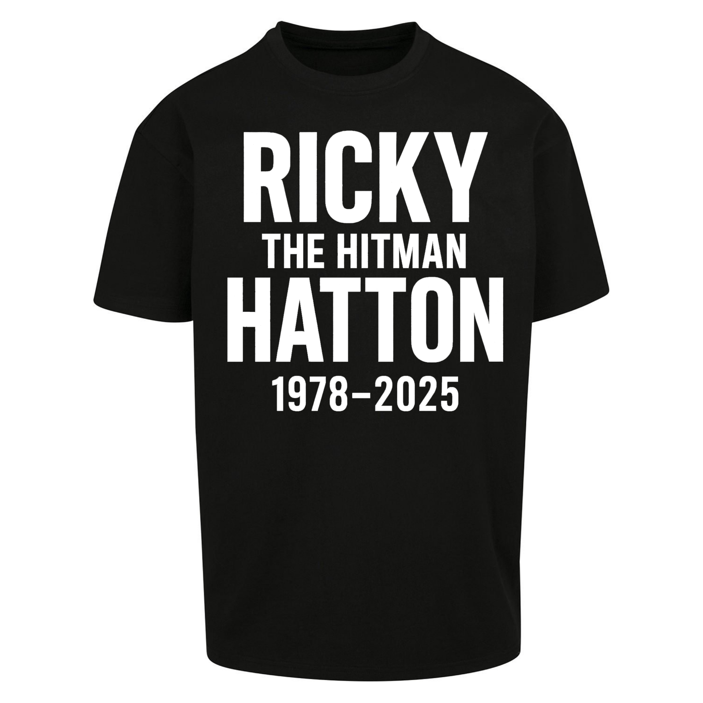 Ricky The Hitman Hatton 1978 2025 Oversized T Shirts