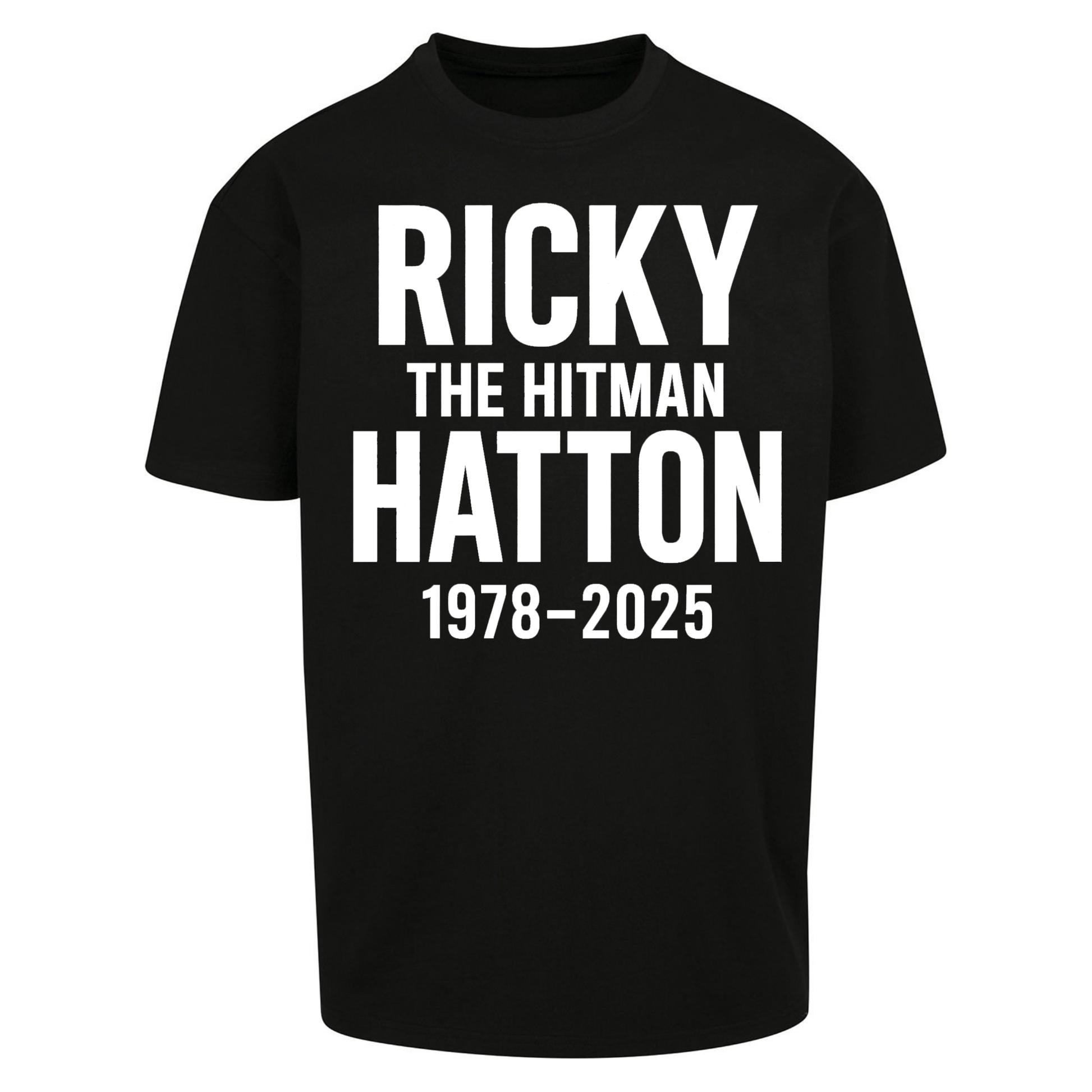 Ricky The Hitman Hatton 1978 2025 Oversized T Shirts