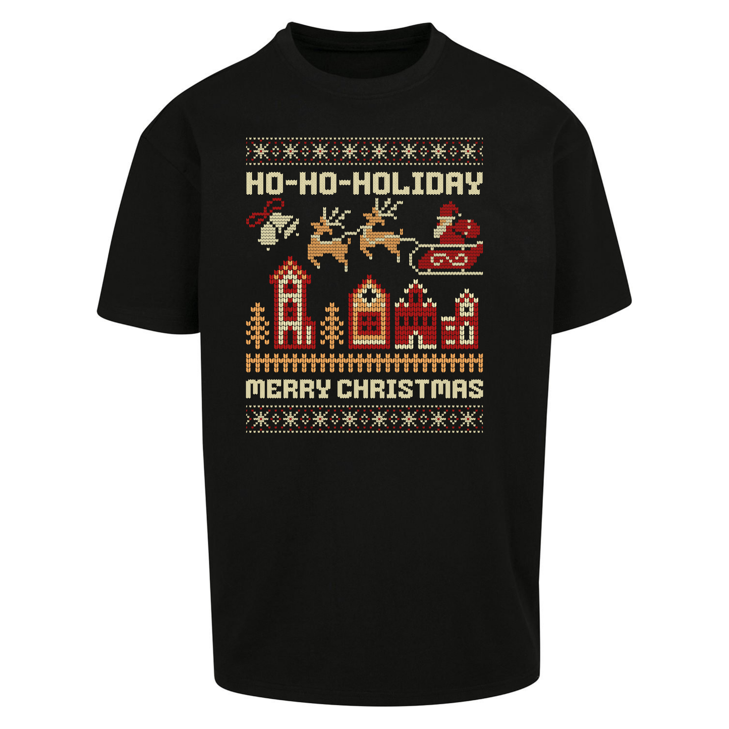 Have Yourself a HO HO HOLIDAY Christmas Oversized T Shirts