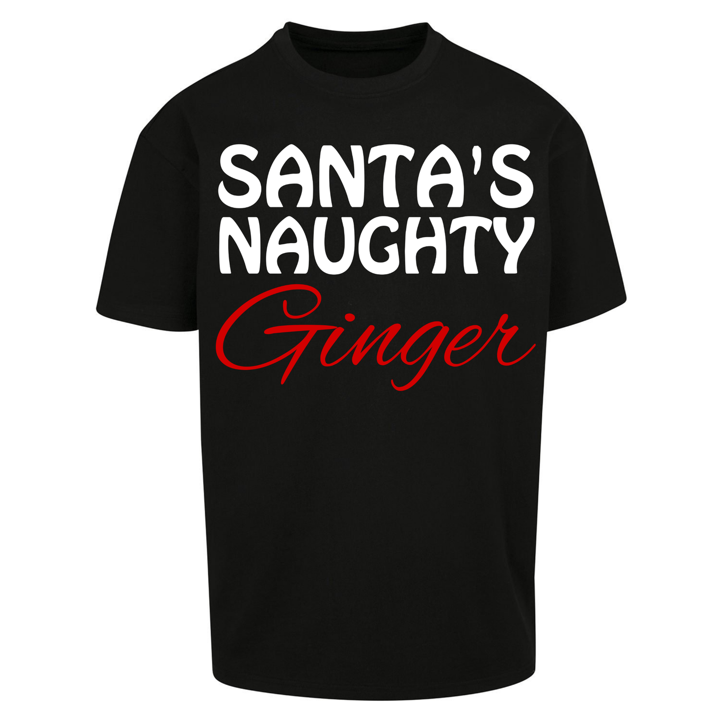 Naughty Ginger Oversized T Shirt