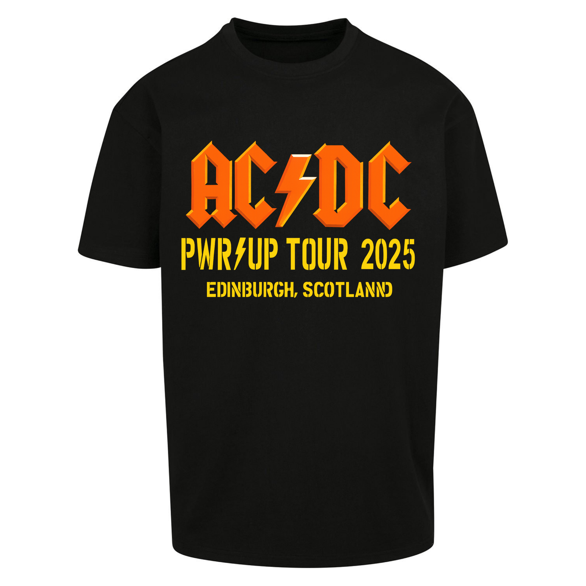 AC/DC Power Up Tour 2025 Oversized T Shirts
