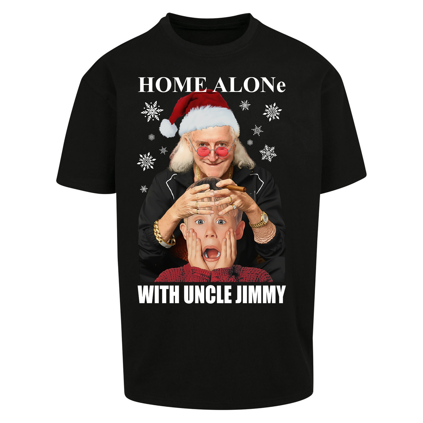 Home Alone Uncle Jimmy Oversized T Shirt