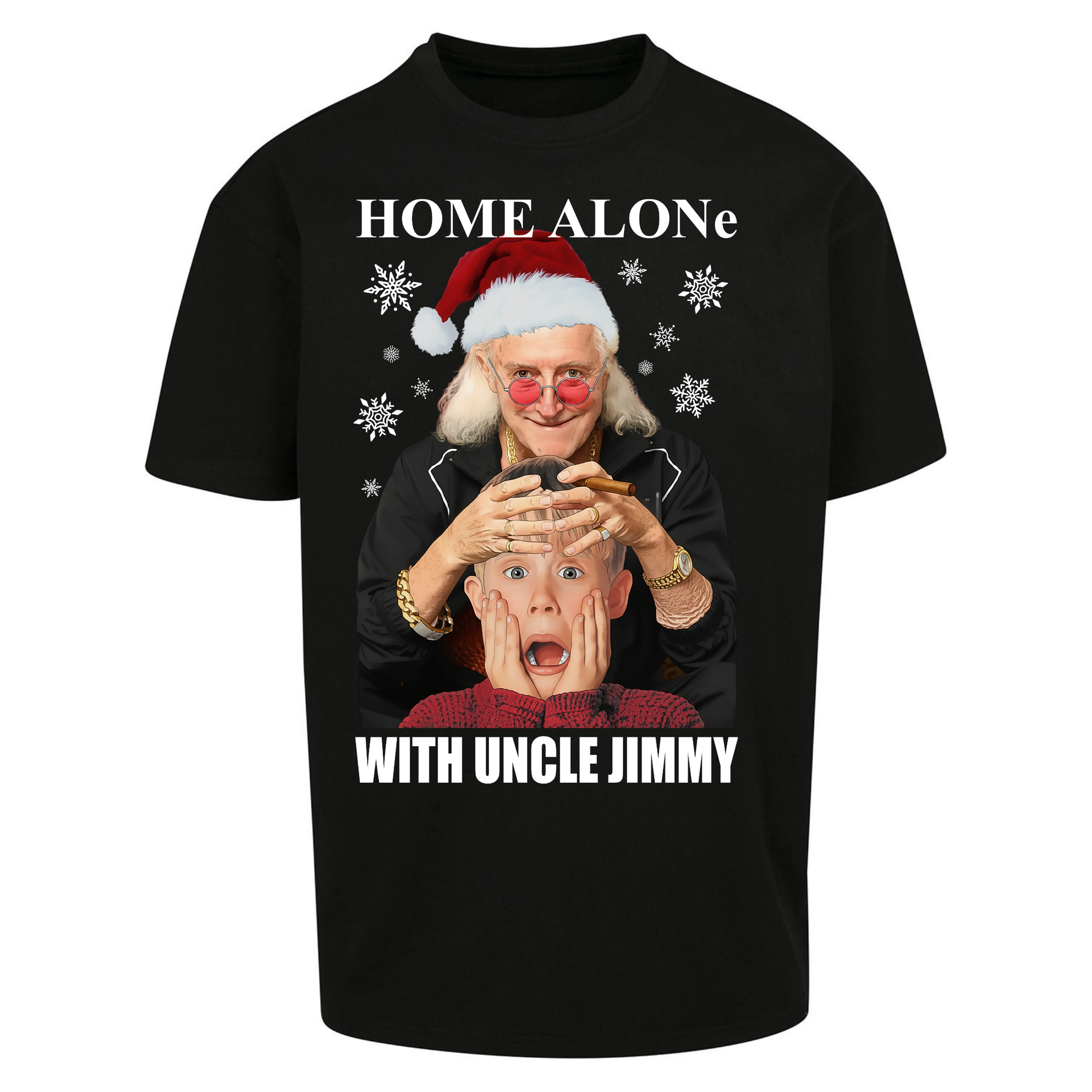 Home Alone Uncle Jimmy Oversized T Shirt
