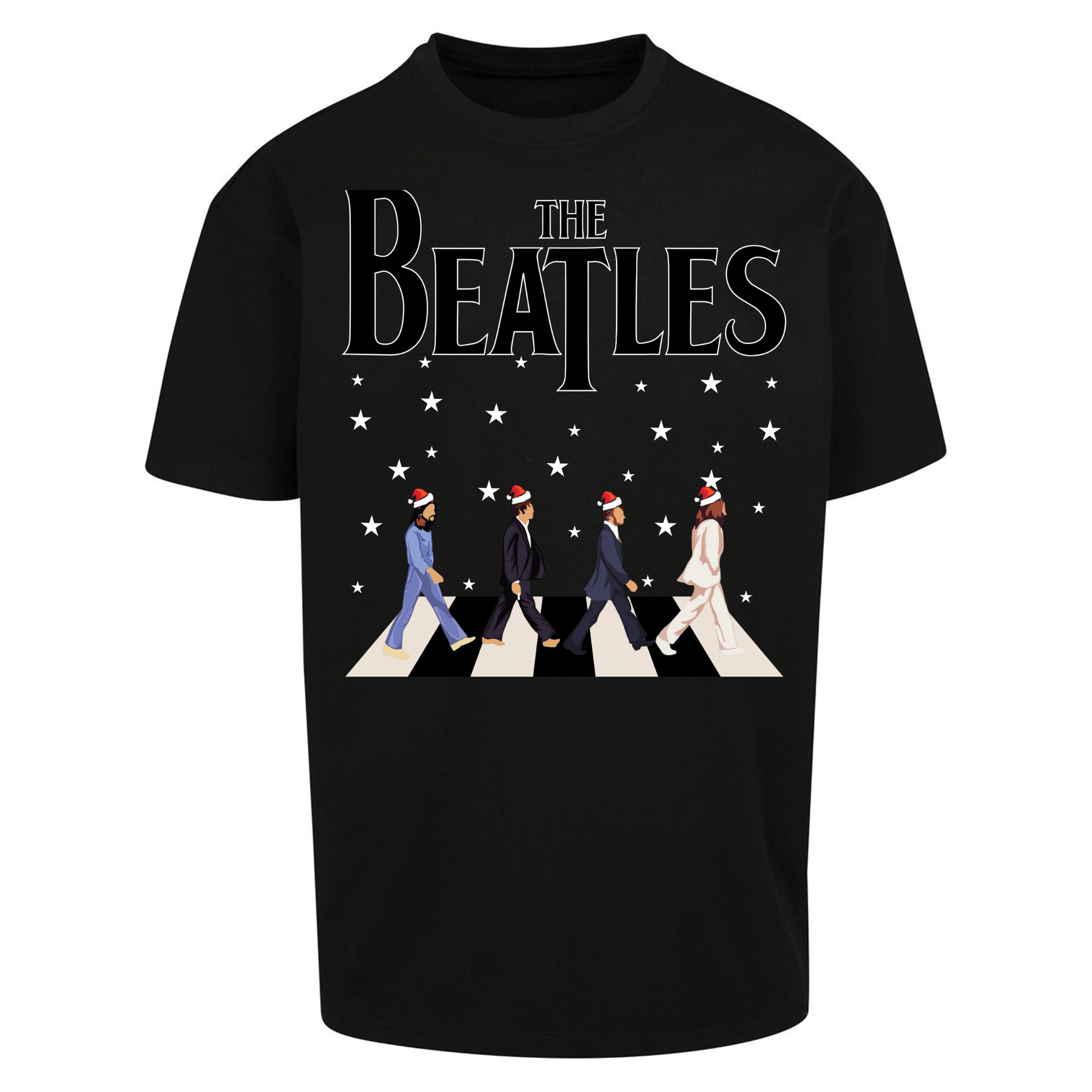 The Beatles Abbey Road Christmas Oversized T Shirts