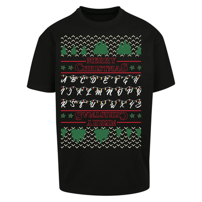 stranger things christmas jumper Oversized T Shirts