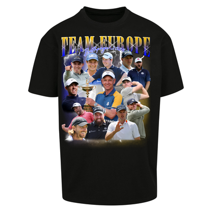 Ryder Cup 2025 Team Europe Oversized T Shirts