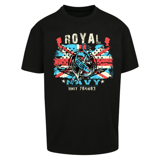 Royal Navy Glory Unit 764H83 Oversized T Shirts