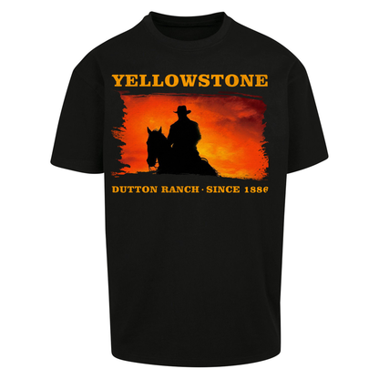 Yellowstone Dutton Ranch Since 1886 Oversized T Shirts
