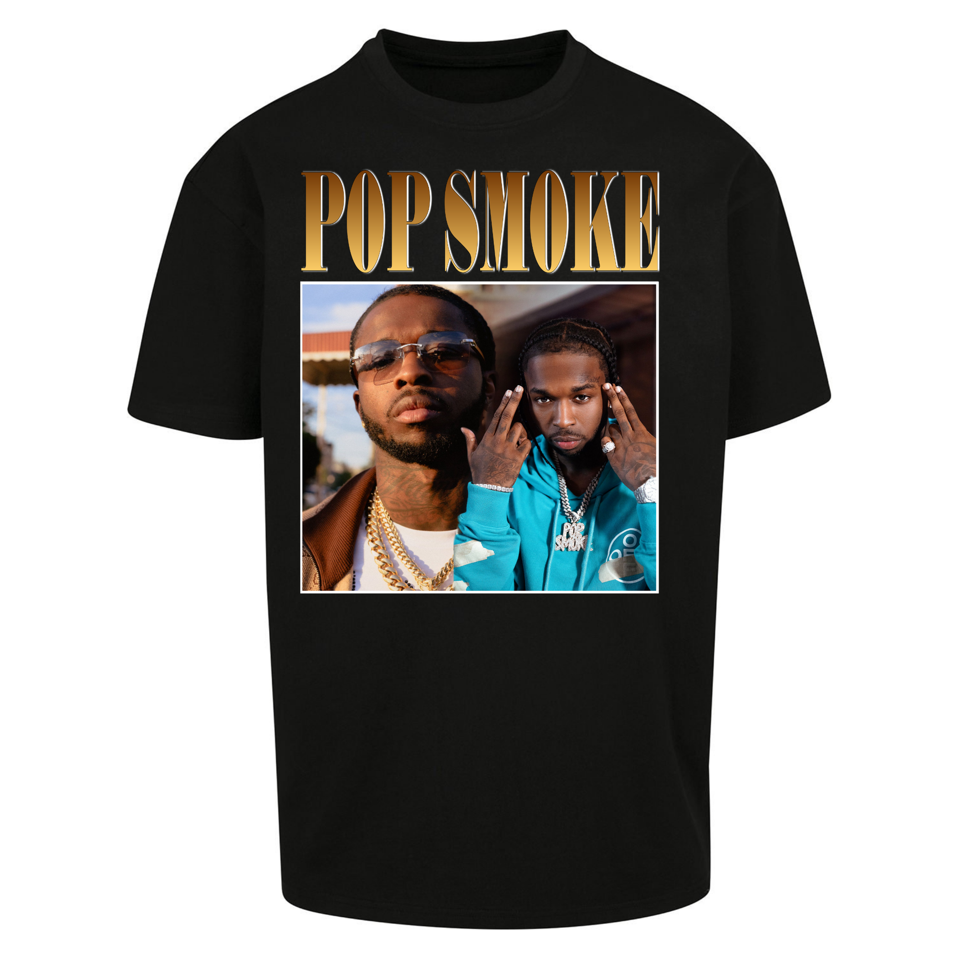 Pop Smoke Oversized T Shirts
