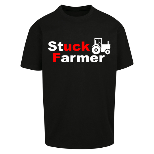 Stuck Farmer Oversized T Shirt