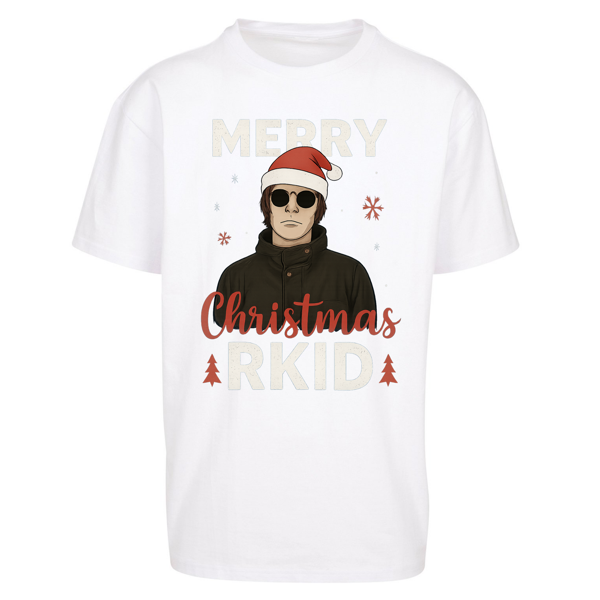 Merry Christmas RKID Oversized T Shirts