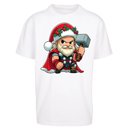 Thor Santa Oversized T Shirts