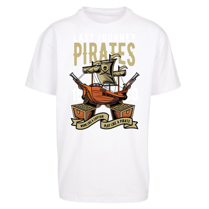 Last Journey Pirates Oversized T Shirts