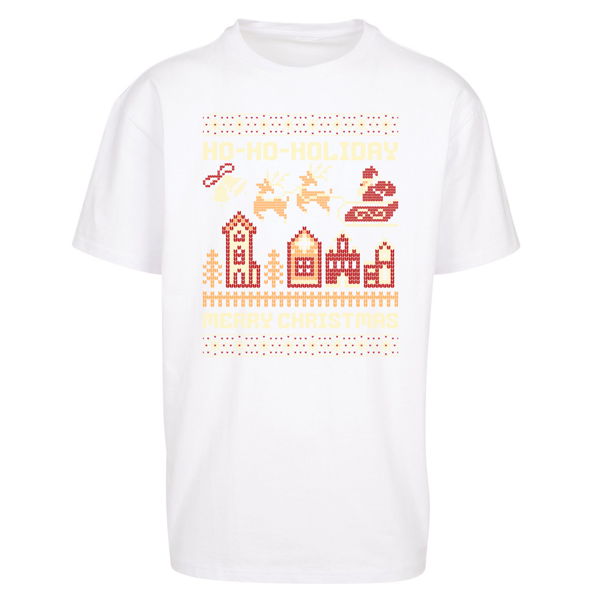 Have Yourself a HO HO HOLIDAY Christmas Oversized T Shirts