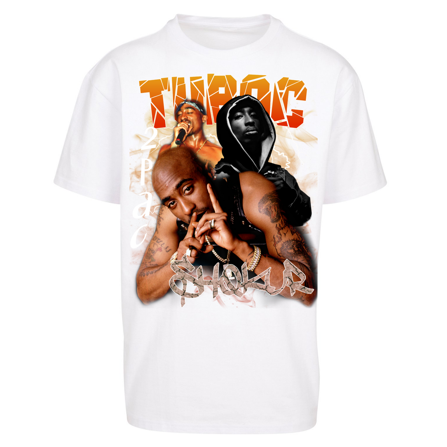 Tupac All Eyez On Me Oversized T Shirts