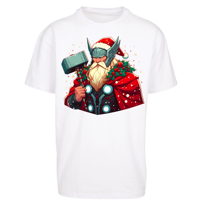 Viking Thor Santa Oversized T Shirts