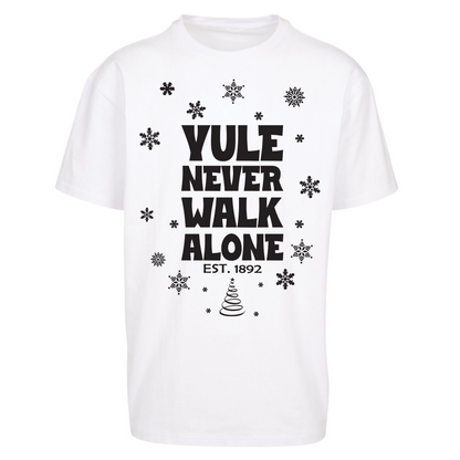 Yule Never Walk Alone Liverpool Christmas Oversized T Shirts