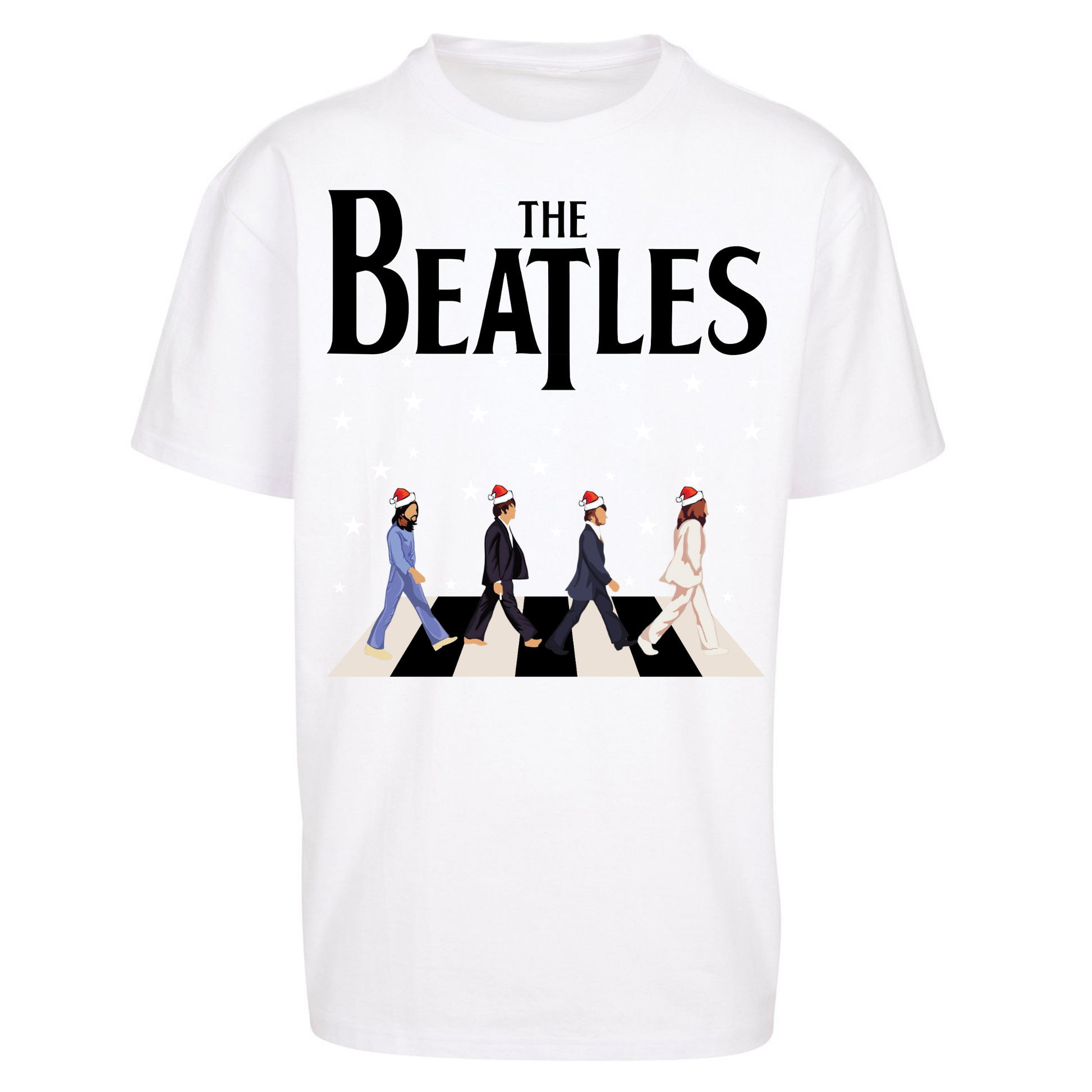 The Beatles Abbey Road Christmas Oversized T Shirts