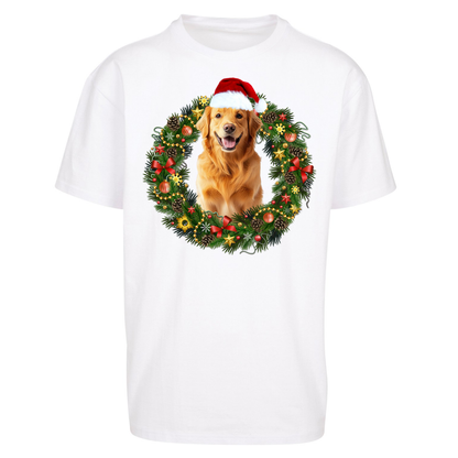 Dog Christmas Oversized T Shirts