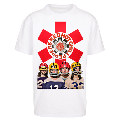 Red Hot Chilli Peppers American Football Oversized T Shirts
