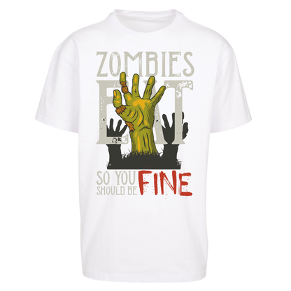 Zombies Eat Oversized T Shirts